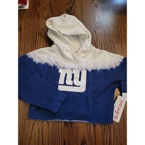New York Giants Hoodie Pullover Sweatshirt Girls Size Small Kids NWT